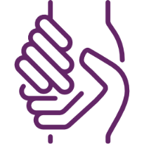 icon of clasping hands